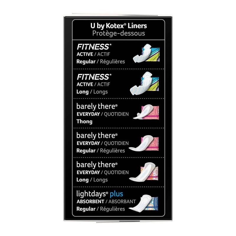 UBK Barely There Liner, Light Absorbency, 100ct
