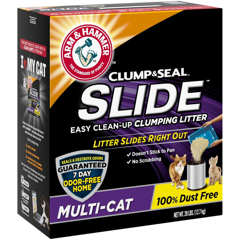 Arm & Hammer - Easy Clean-Up - Clumping Multi-Cat Litter - 28lbs (LOCAL PICKUP ONLY)