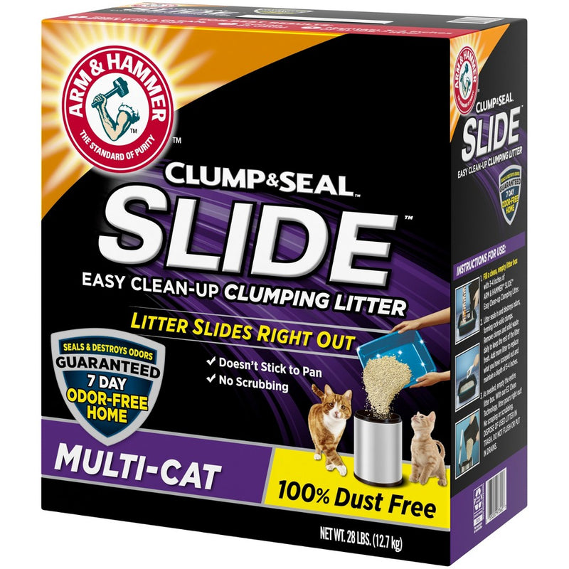 Arm & Hammer - Easy Clean-Up - Clumping Multi-Cat Litter - 28lbs (LOCAL PICKUP ONLY)