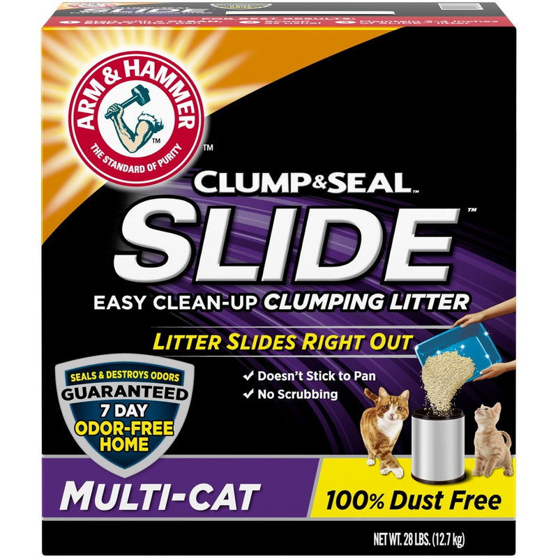 Arm & Hammer - Easy Clean-Up - Clumping Multi-Cat Litter - 28lbs (LOCAL PICKUP ONLY)