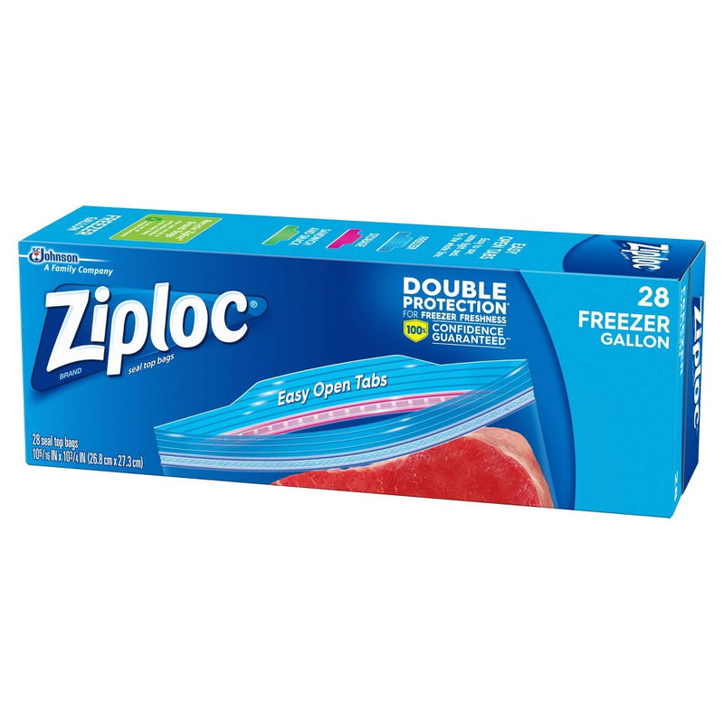 Ziploc Gallon Freezer Bags - 28ct*