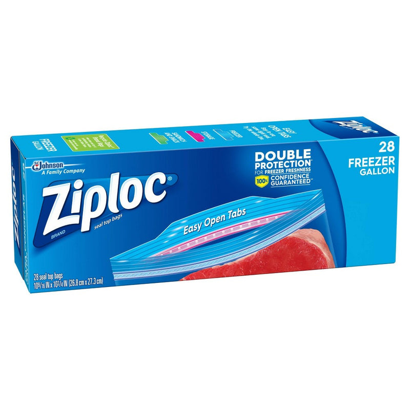 Ziploc Gallon Freezer Bags - 28ct*