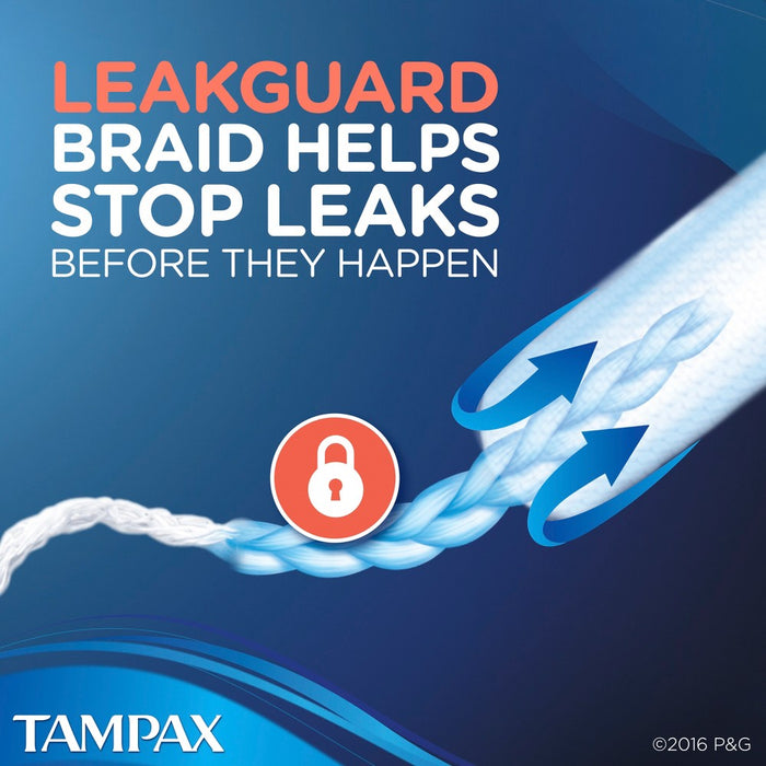 Tampax Pearl Super Plus Plastic Tampons Unscented