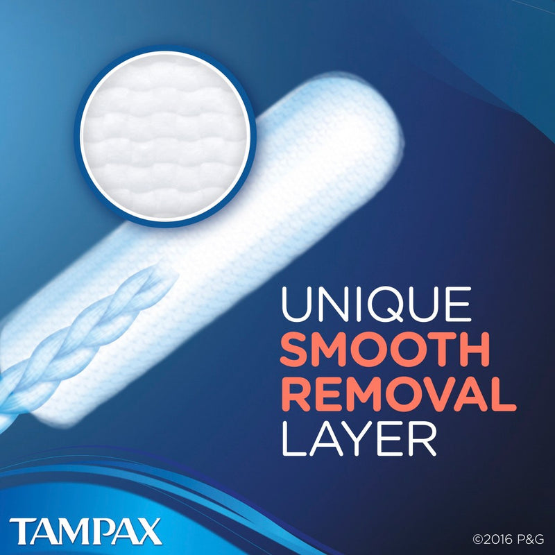 Tampax Pearl Super Plus Plastic Tampons Unscented