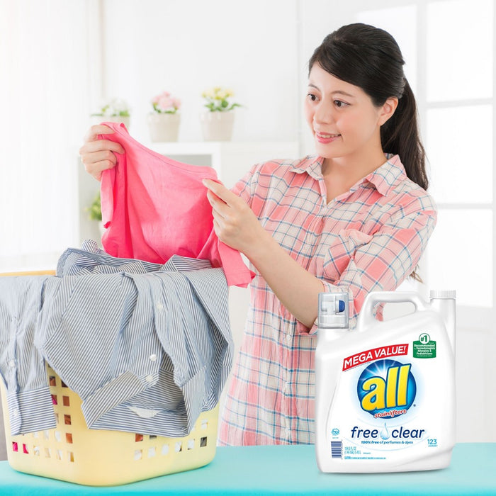 all Ultra Free Clear HE Liquid Laundry Detergent - 184.5oz