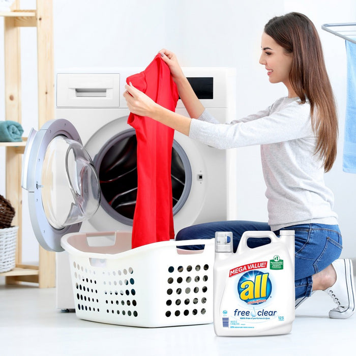 all Ultra Free Clear HE Liquid Laundry Detergent - 184.5oz