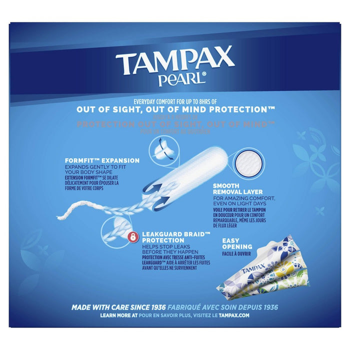 Tampax Pearl DuoPack Tampons - Plastic - 34ct