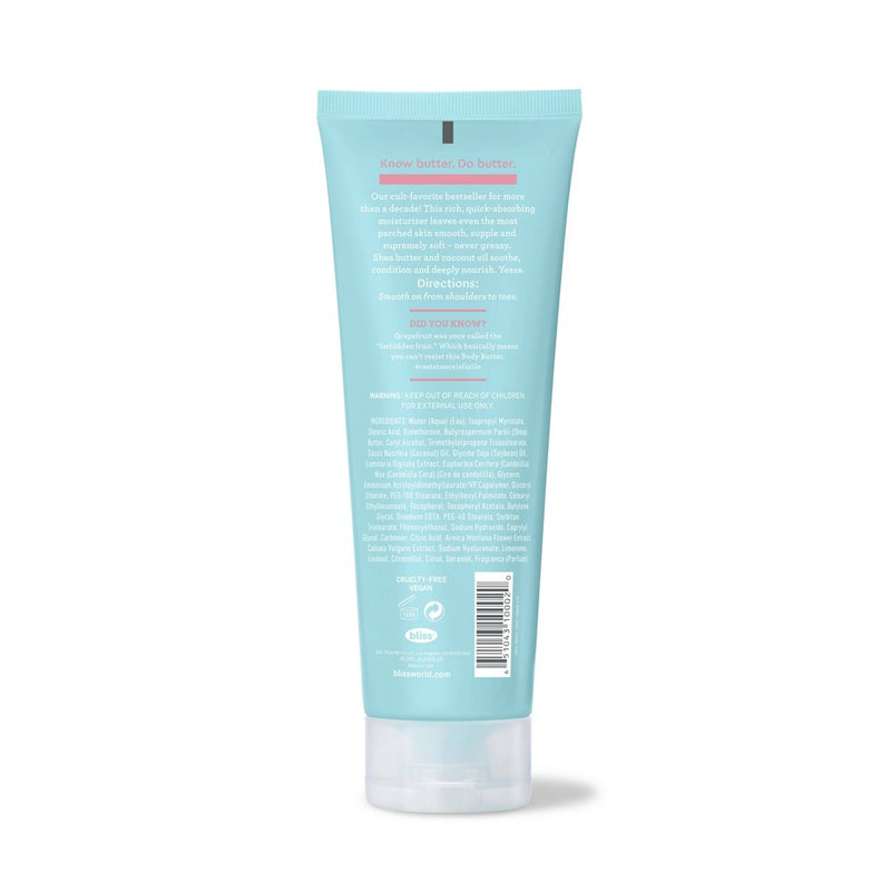 Bliss Grapefruit & Aloe Body Butter - 6.7 fl oz
