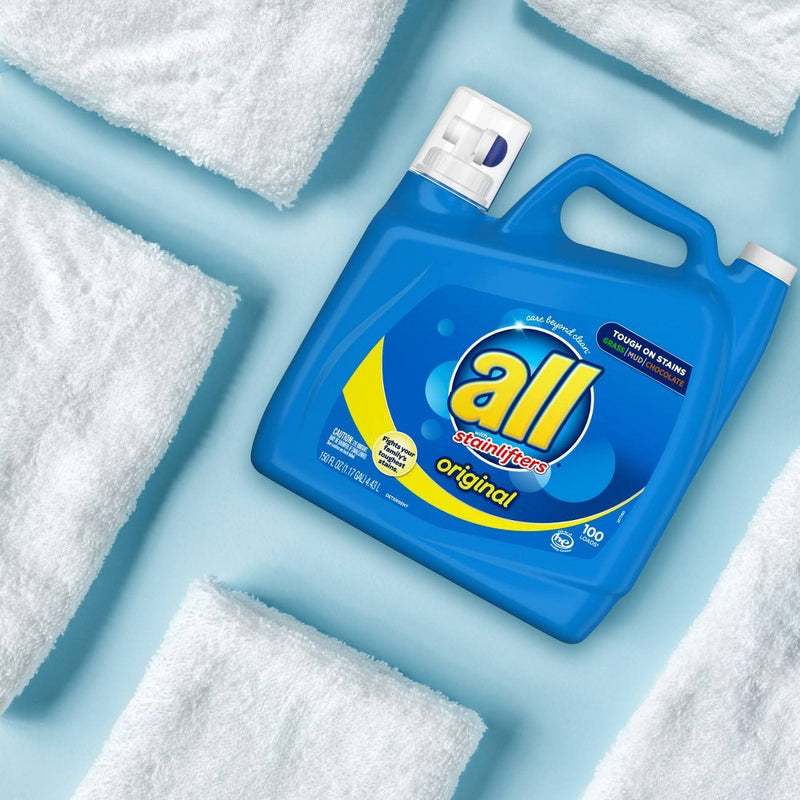 All Ultra Stain Lifter HE Liquid Laundry Detergent - 150oz