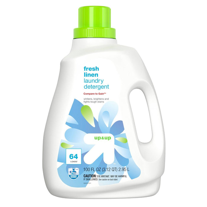 Fresh Linen HE Liquid Laundry Detergent - 100oz - Up&Up&