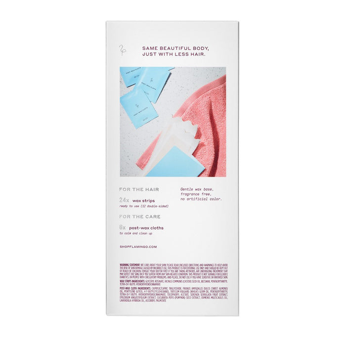 Flamingo Women's Body Wax Kit - 24ct