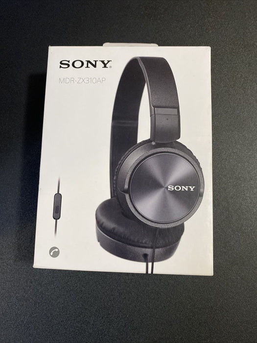Sony Outdoor Wired Headphones - Black (MDR-ZX110)
