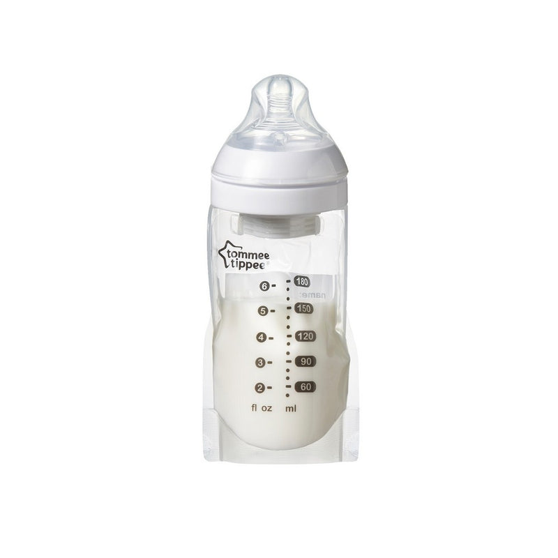 Tommee Tippee Pump and Go Breast Milk Pouch Bottle (3 pack)