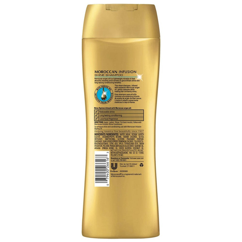 Suave Professions Moroccan Infusion Shine Shampoo - 12.6 fl oz