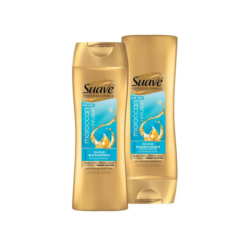 Suave Professions Moroccan Infusion Shine Shampoo - 12.6 fl oz