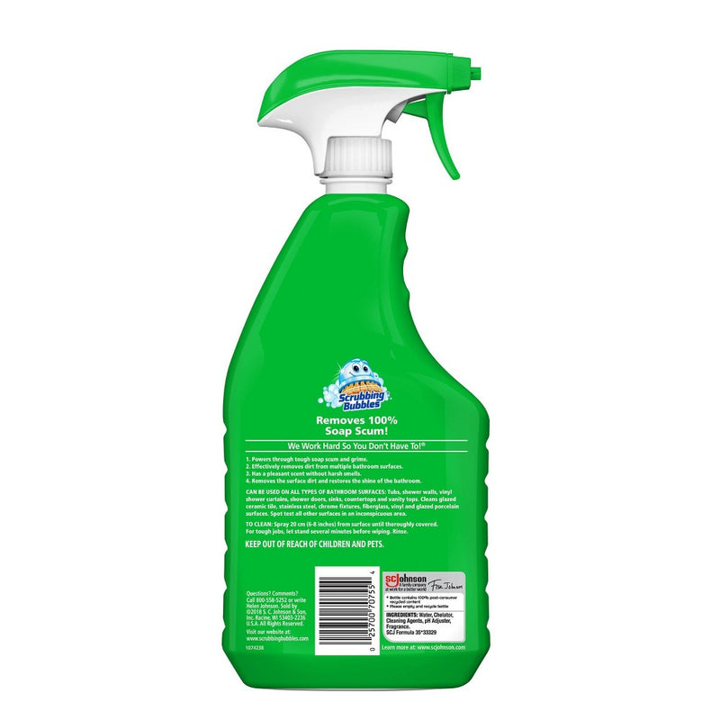 Scrubbing Bubbles Bathroom Grime Fighter Spray - Citrus - 32 fl oz