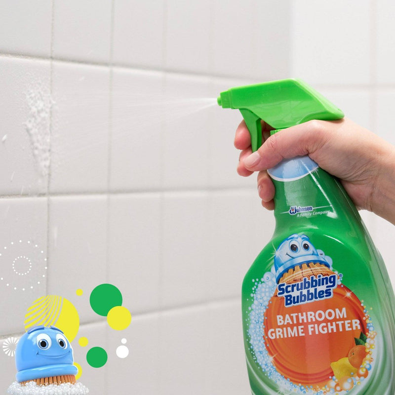 Scrubbing Bubbles Bathroom Grime Fighter Spray - Citrus - 32 fl oz
