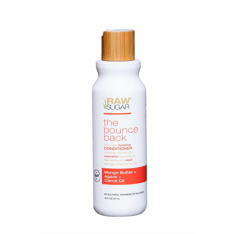 Raw Sugar The Bounce Back Mango Butter + Agave + Carrot Oil Conditioner - 18 fl oz
