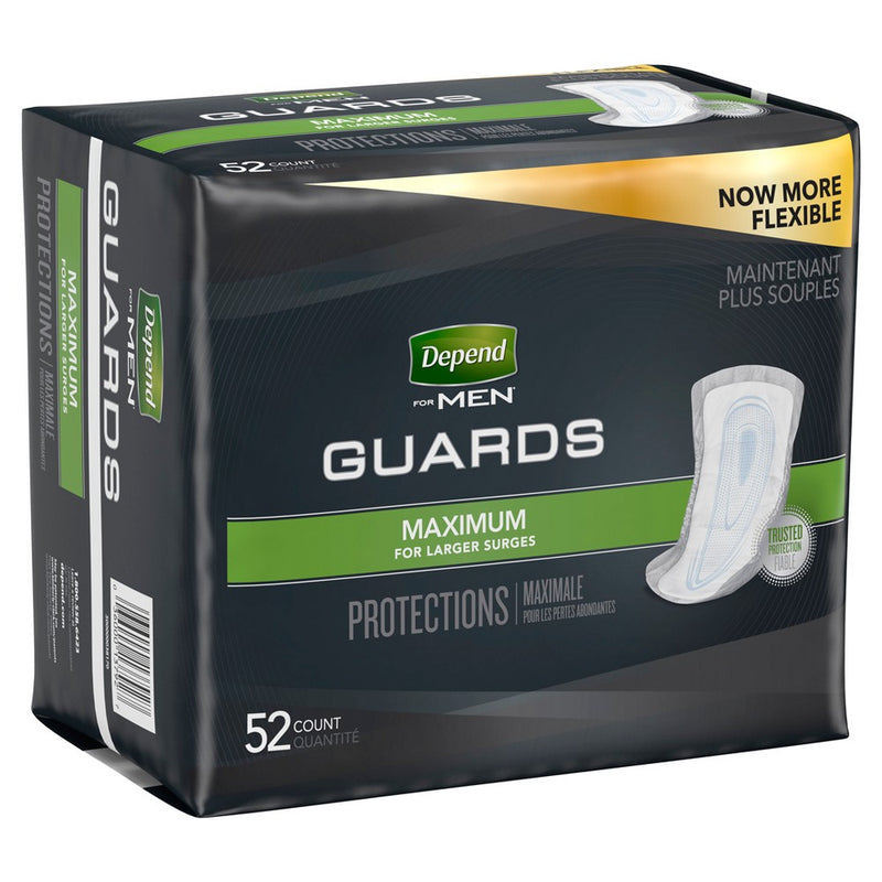 Depend Guards for Men - Maximum Absorbency - 52ct