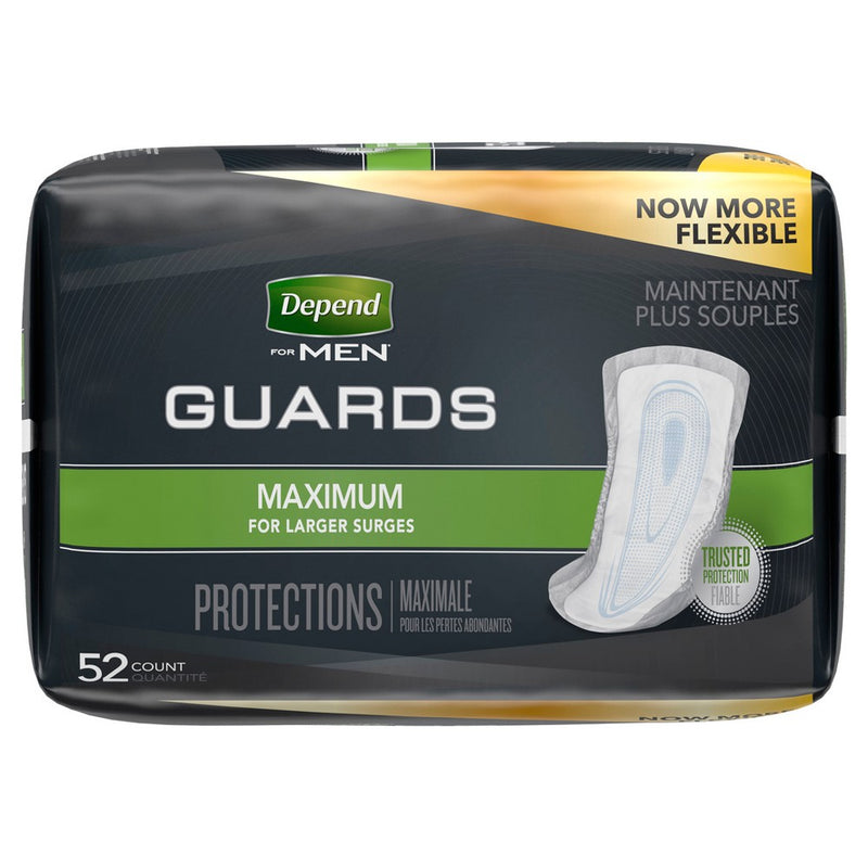Depend Guards for Men - Maximum Absorbency - 52ct