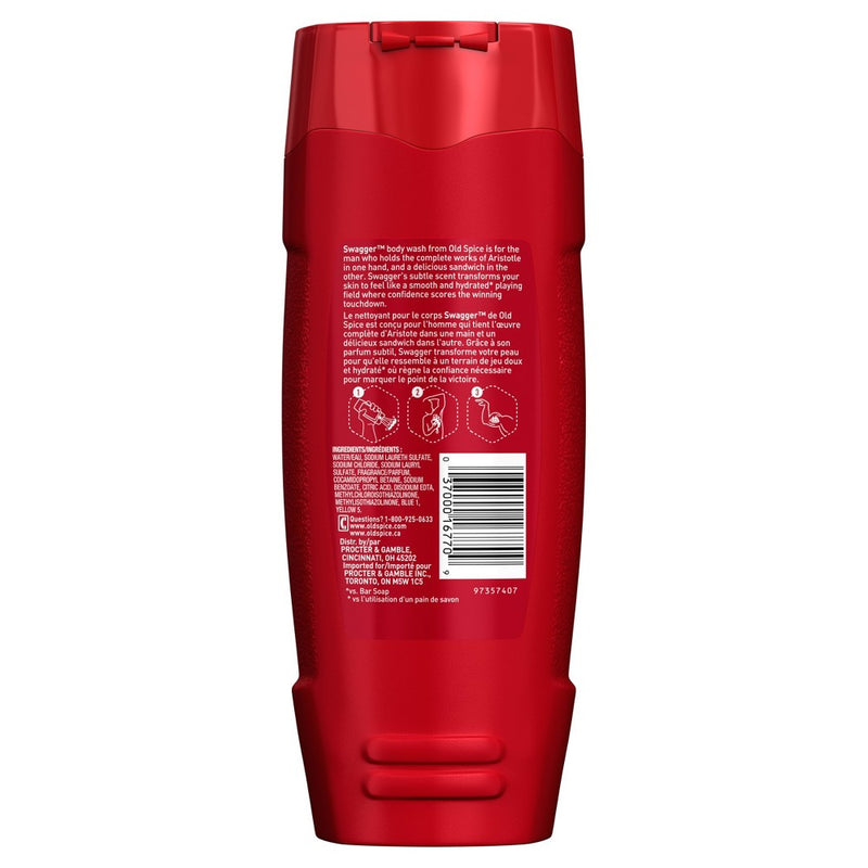 Old Spice Red Zone Swagger Body Wash - 16oz