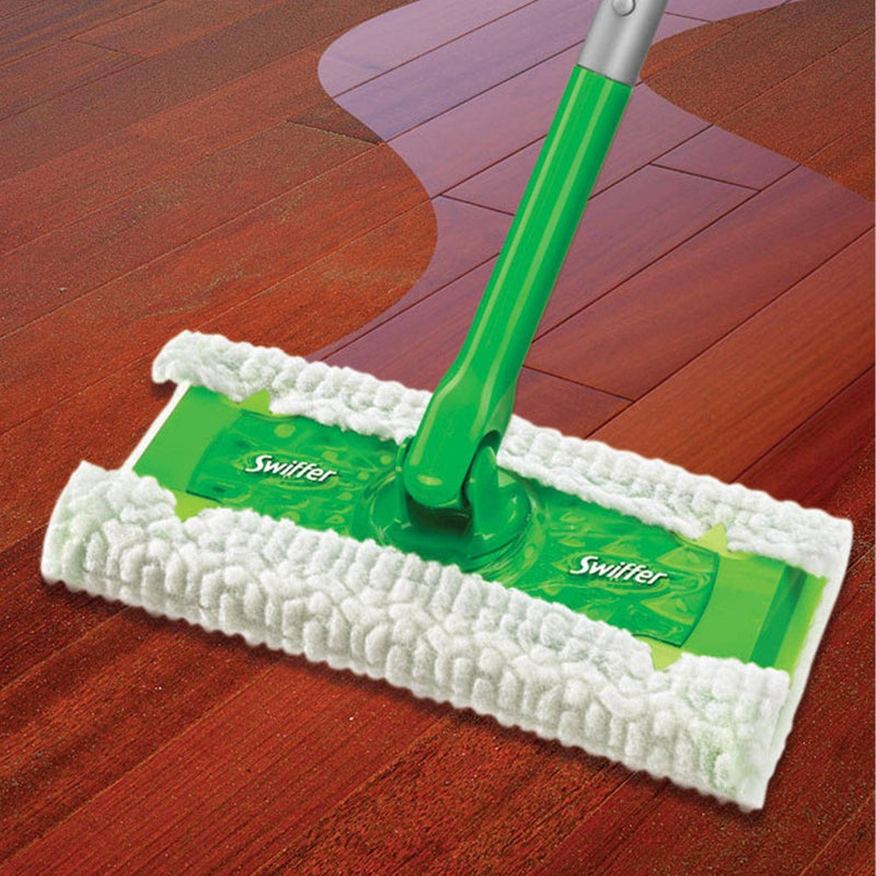 Swiffer Sweeper Dry + Wet All Purpose Floor Mopping and Cleaning Starter Kit with Heavy Duty Cloths - Includes 1 Mop - 10 Refills (LOCAL PICKUP ONLY)