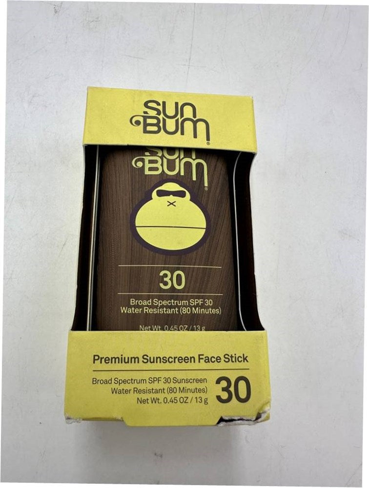 Sun Bum Sunscreen Face Stick - SPF 30 - 0.45oz EXP 10/2024