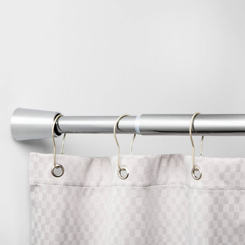 72" Rust Resistant Shower Curtain Rod Chrome - Made By Design& (LOCAL PICKUP ONLY)