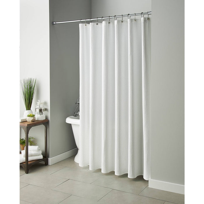72" Rust Resistant Shower Curtain Rod Chrome - Made By Design&