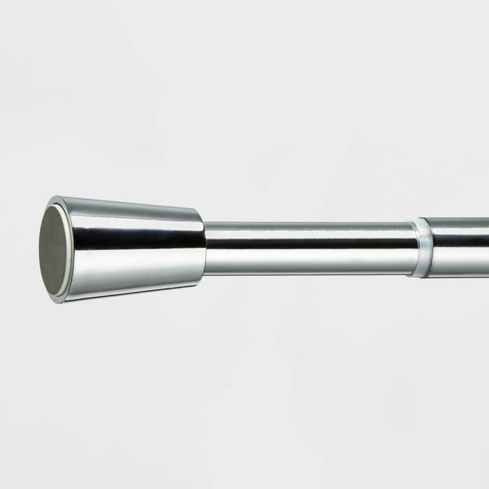72" Rust Resistant Shower Curtain Rod Chrome - Made By Design&
