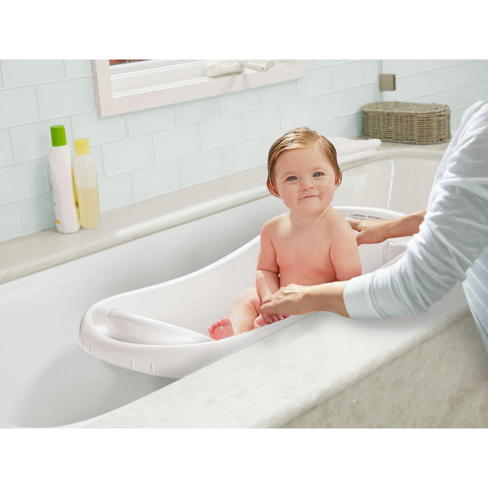 The First Years Sure Comfort Deluxe Newborn-to-Toddler Tub with Sling - White