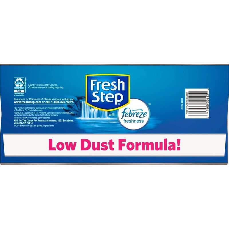 Fresh Step - Extreme Scented Litter with the Power of Febreze - Clumping Cat Litter - Mountain Spring - 25lbs (LOCAL PICKUP ONLY)
