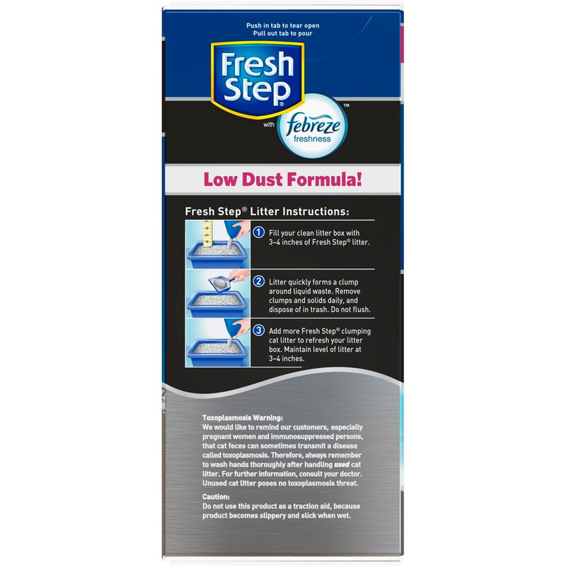 Fresh Step - Extreme Scented Litter with the Power of Febreze - Clumping Cat Litter - Mountain Spring - 25lbs (LOCAL PICKUP ONLY)