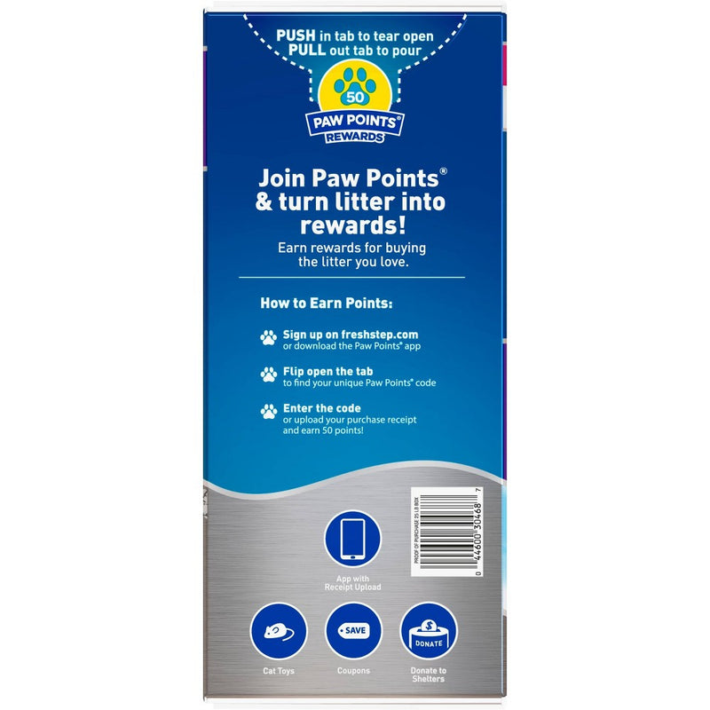 Fresh Step Multi-Cat Scented Litter with the Power of Febreze Clumping Cat Litter- 25lbs (LOCAL PICKUP ONLY)