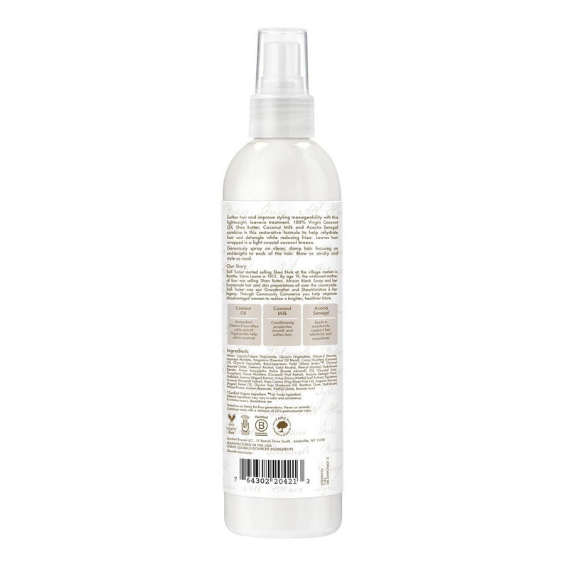 SheaMoisture 100% Virgin Coconut Oil Leave In Treatment - 8 fl oz