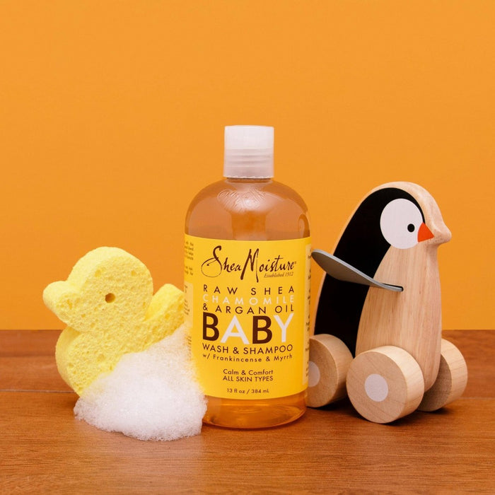 SheaMoisture Raw Shea Chamomile & Argan Oil Baby Head-To-Toe Wash & Shampoo - 13 fl oz