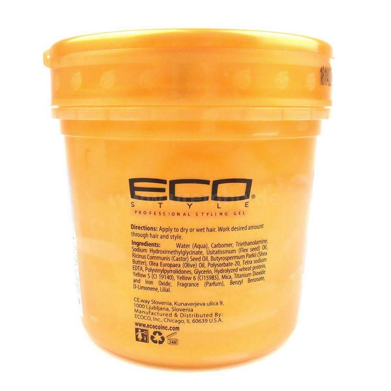 Eco Style Professional Styling Gel Gold - 16 fl oz