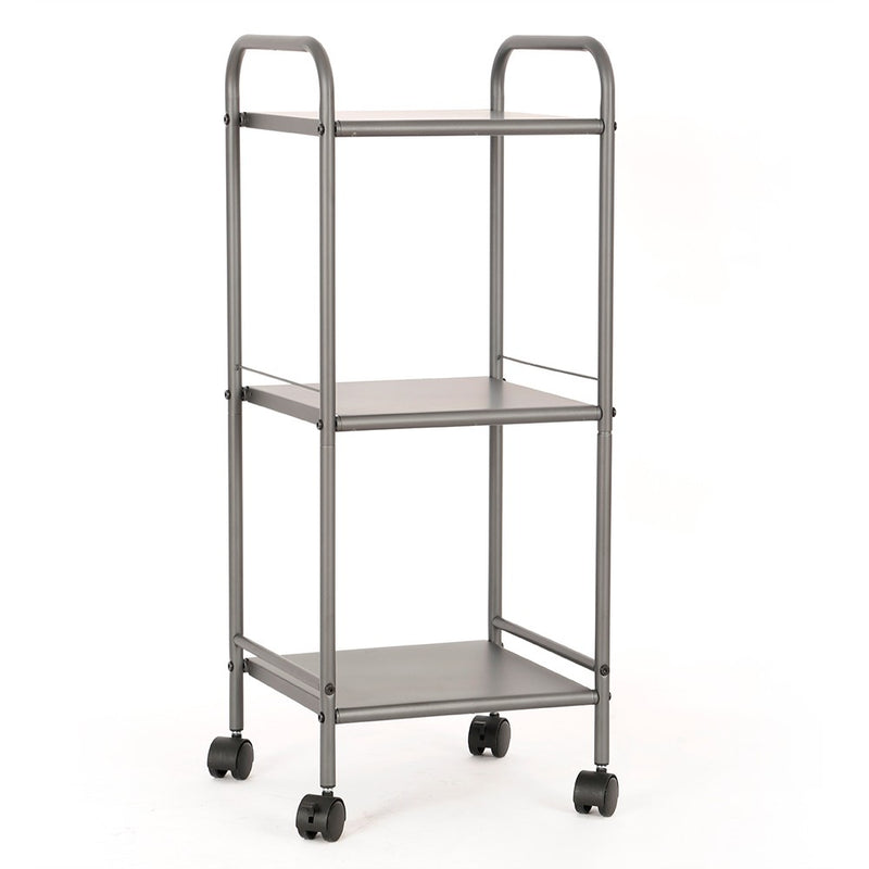 3 Shelf Utility Storage Cart Gray - Room Essentials&