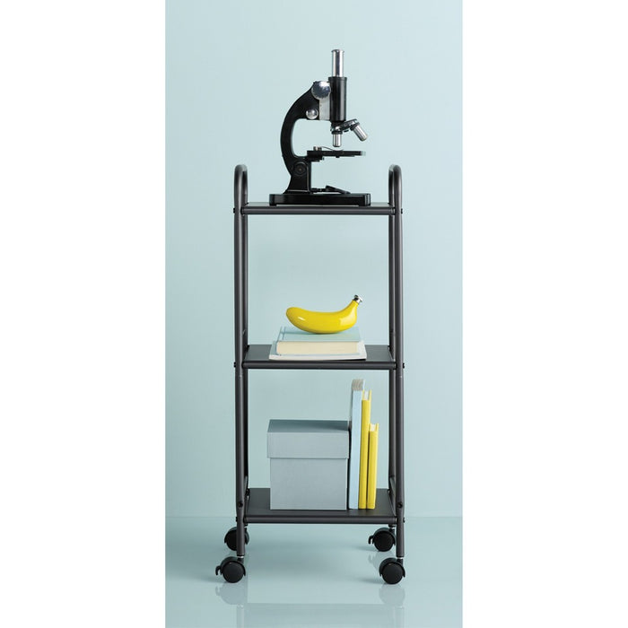 3 Shelf Utility Storage Cart Gray - Room Essentials&