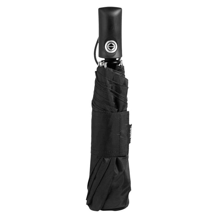 Totes 3 Seconds Aoc With Neverwet Compact Umbrella - Black