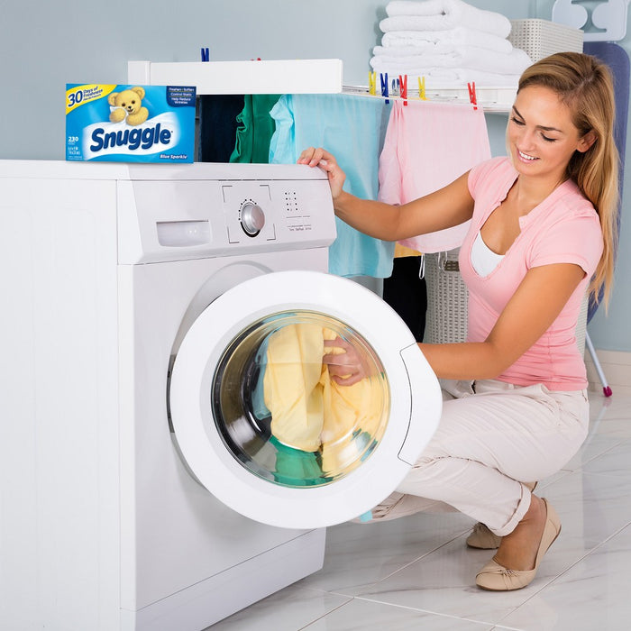 Snuggle Blue Sparkle Fresh Scent Dryer Sheets - 230ct
