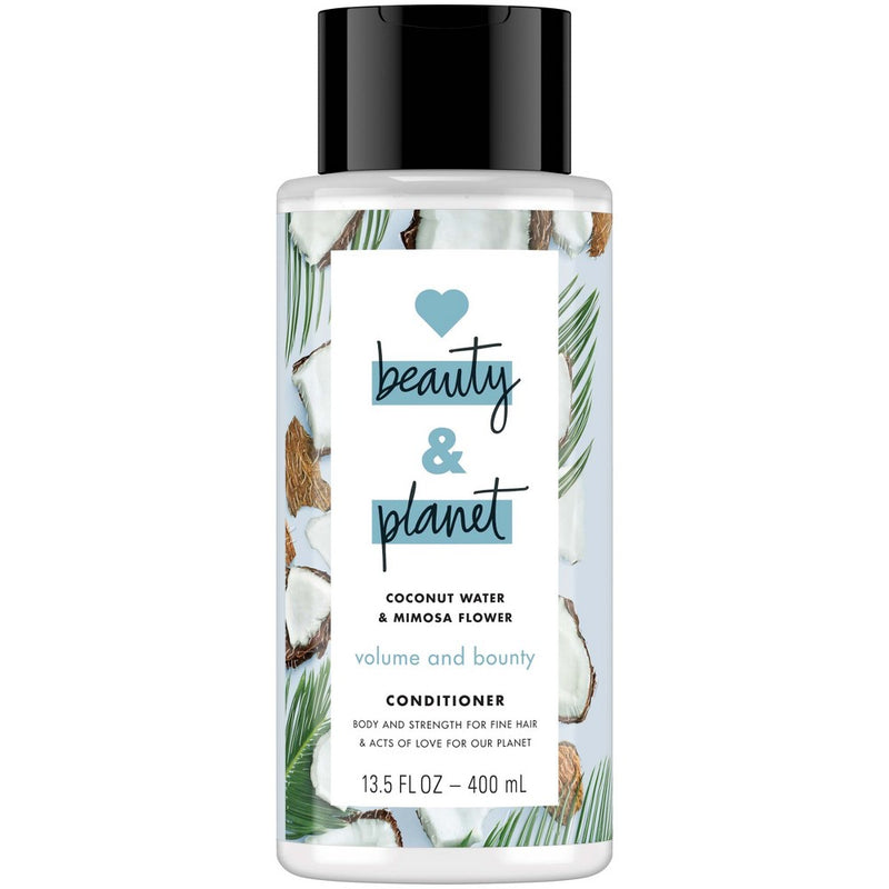 Love Beauty & Planet Coconut Water & Mimosa Flower Volume & Bounty Conditioner - 13.5 fl oz