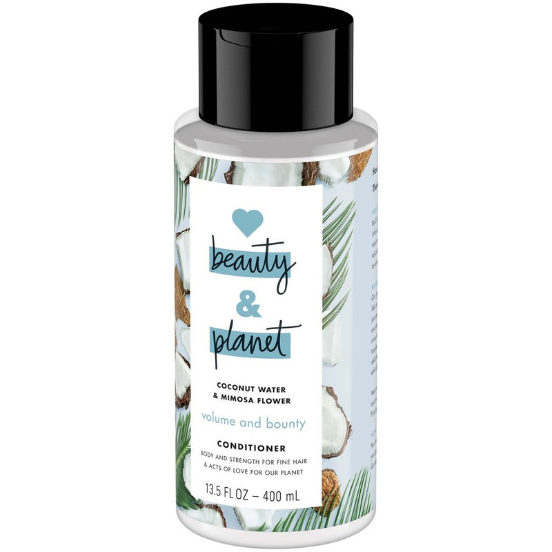 Love Beauty & Planet Coconut Water & Mimosa Flower Volume & Bounty Conditioner - 13.5 fl oz