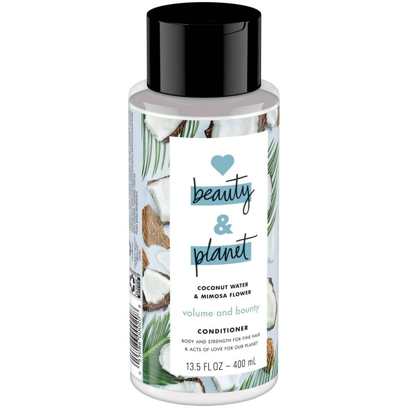 Love Beauty & Planet Coconut Water & Mimosa Flower Volume & Bounty Conditioner - 13.5 fl oz