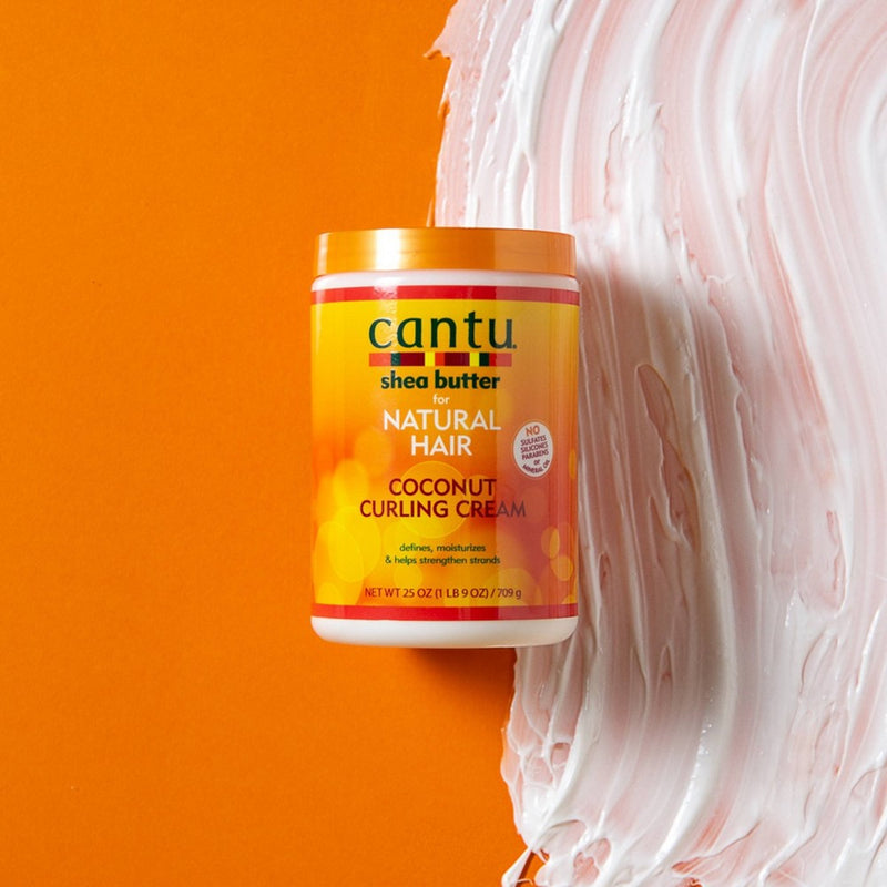 Cantu Natural Hair Coconut Curling Cream - 25oz