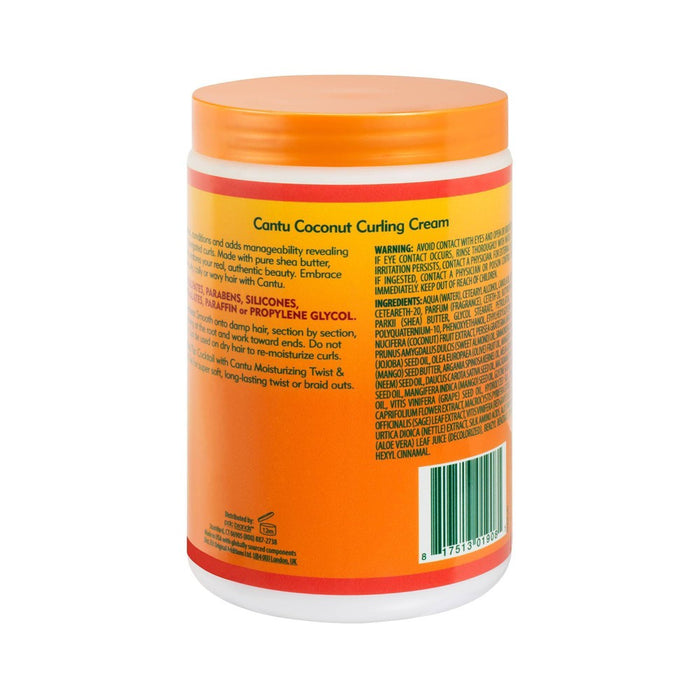Cantu Natural Hair Coconut Curling Cream - 25oz