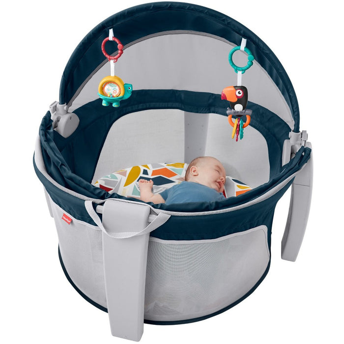 Fisher-Price On the Go Baby Dome Playard - Gray