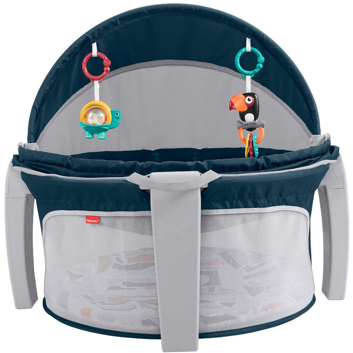 Fisher-Price On the Go Baby Dome Playard - Gray