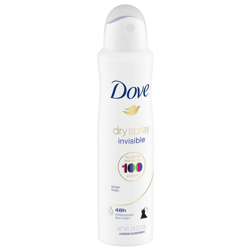 Dove Sheer Fresh 48-Hour Invisible Antiperspirant & Deodorant Dry Spray - 3.8oz