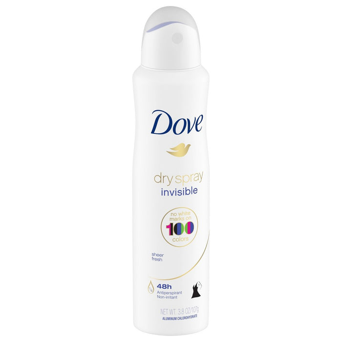 Dove Sheer Fresh 48-Hour Invisible Antiperspirant & Deodorant Dry Spray - 3.8oz